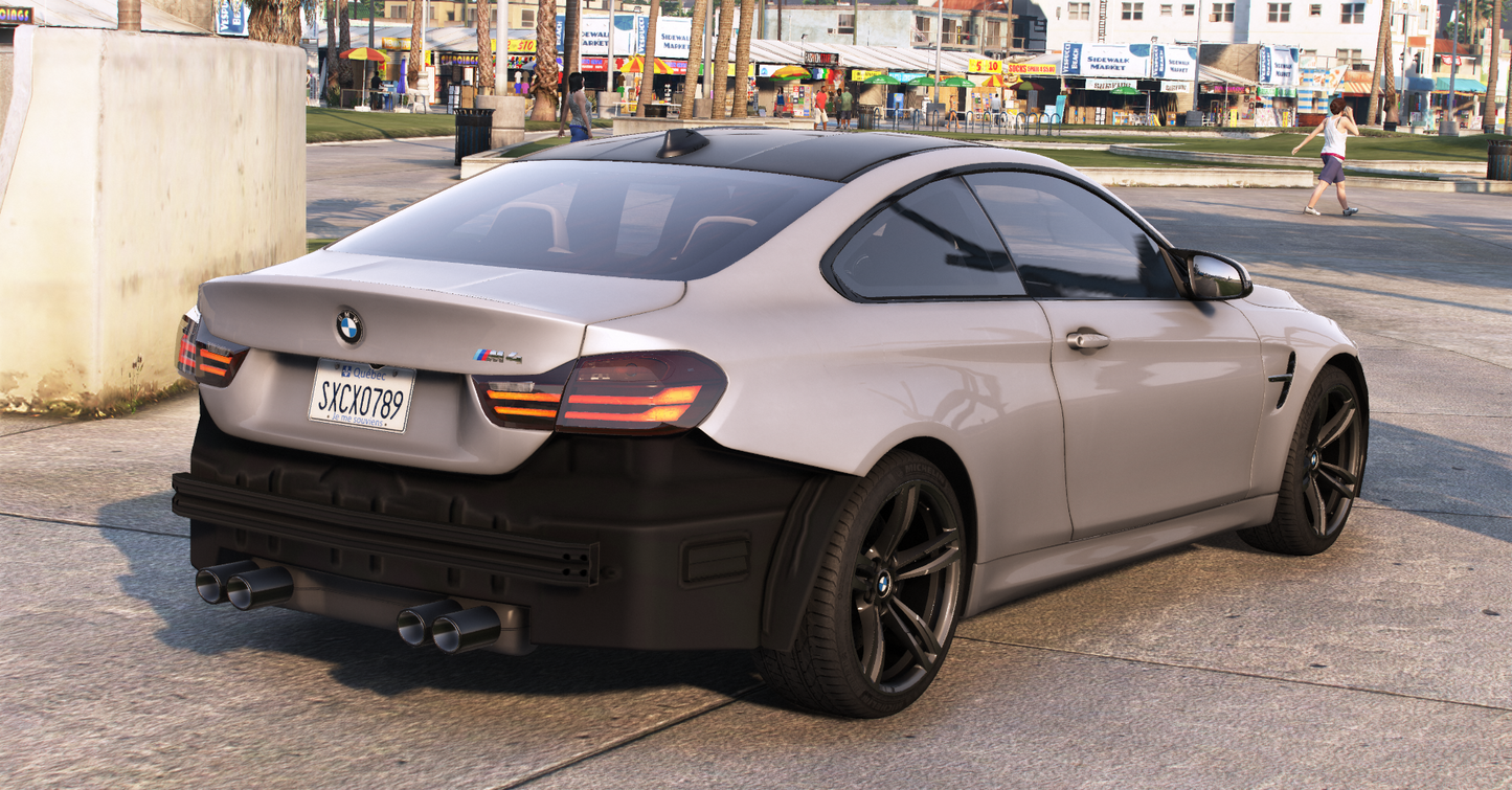 BMW M4 F82 2014 [210+ Tuning / Liveries / Rims / Add-On / Debadged / FiveM / LODS / Replace]