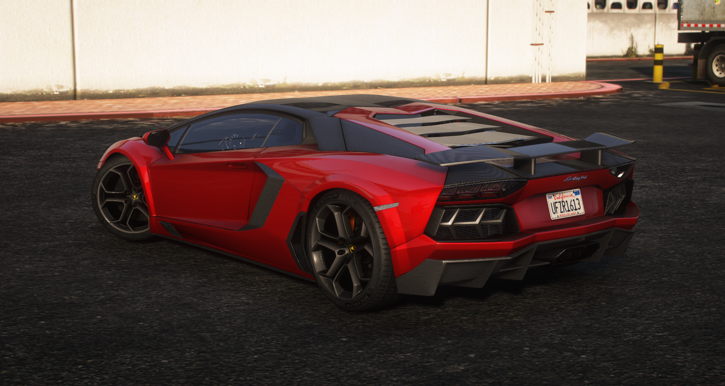 Lamborghini Aventador LP700-4 2012 - GTA 5 & FiveM Car Mod | 170+ Tuning parts