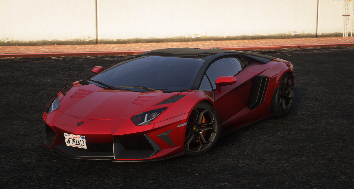 Lamborghini Aventador LP700-4 2012 - GTA 5 & FiveM Car Mod | 170+ Tuning parts