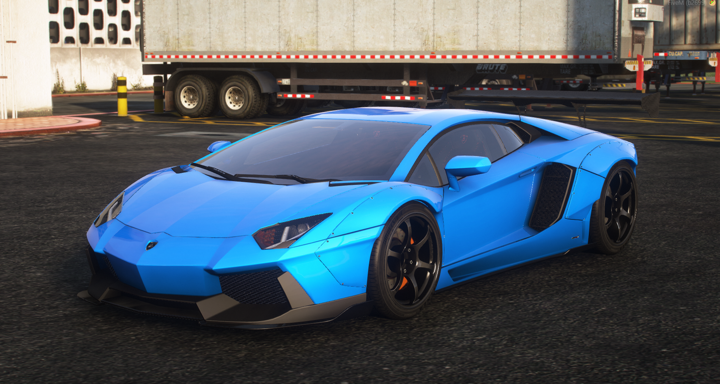 Lamborghini Aventador LP700-4 2012 - GTA 5 & FiveM Car Mod | 170+ Tuning parts