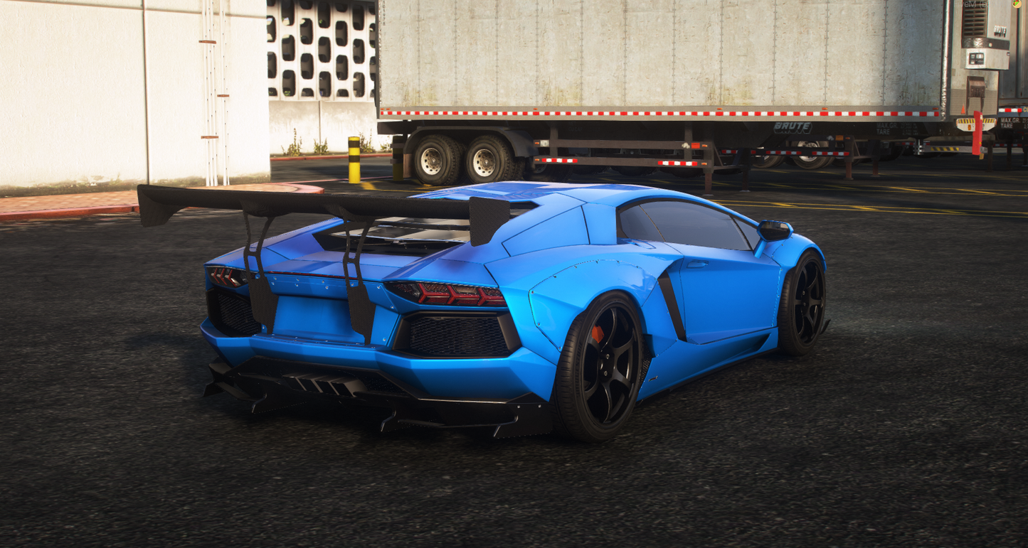 Lamborghini Aventador LP700-4 2012 - GTA 5 & FiveM Car Mod | 170+ Tuning parts