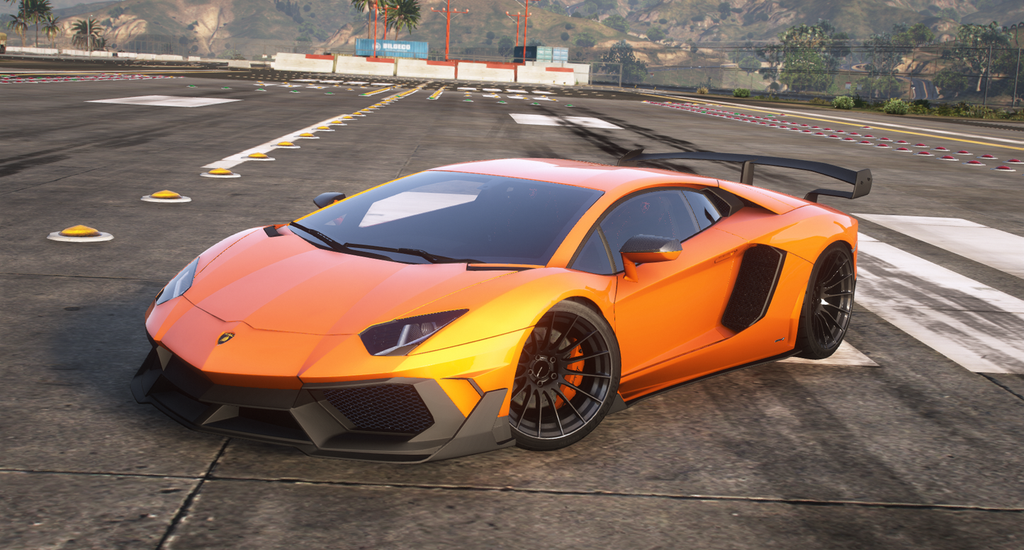 Lamborghini Aventador LP700-4 2012 - GTA 5 & FiveM Car Mod | 170+ Tuning parts