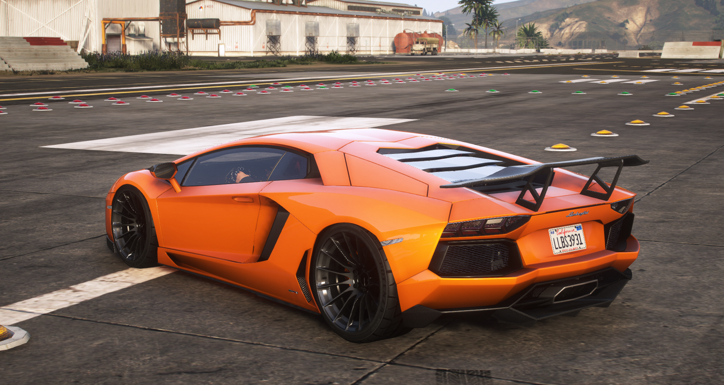 Lamborghini Aventador LP700-4 2012 - GTA 5 & FiveM Car Mod | 170+ Tuning parts