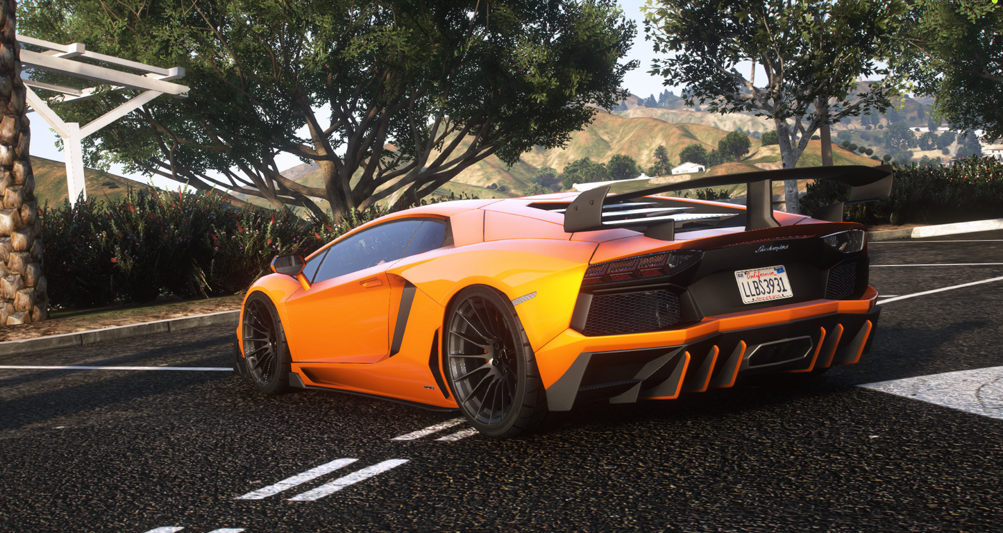 Lamborghini Aventador LP700-4 2012 - GTA 5 & FiveM Car Mod | 170+ Tuning parts