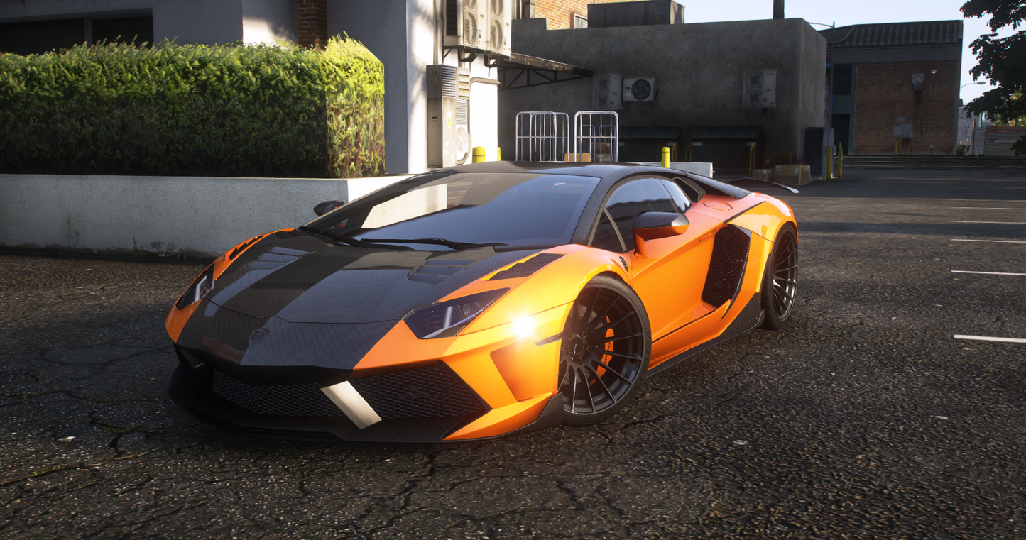 Lamborghini Aventador LP700-4 2012 - GTA 5 & FiveM Car Mod | 170+ Tuning parts