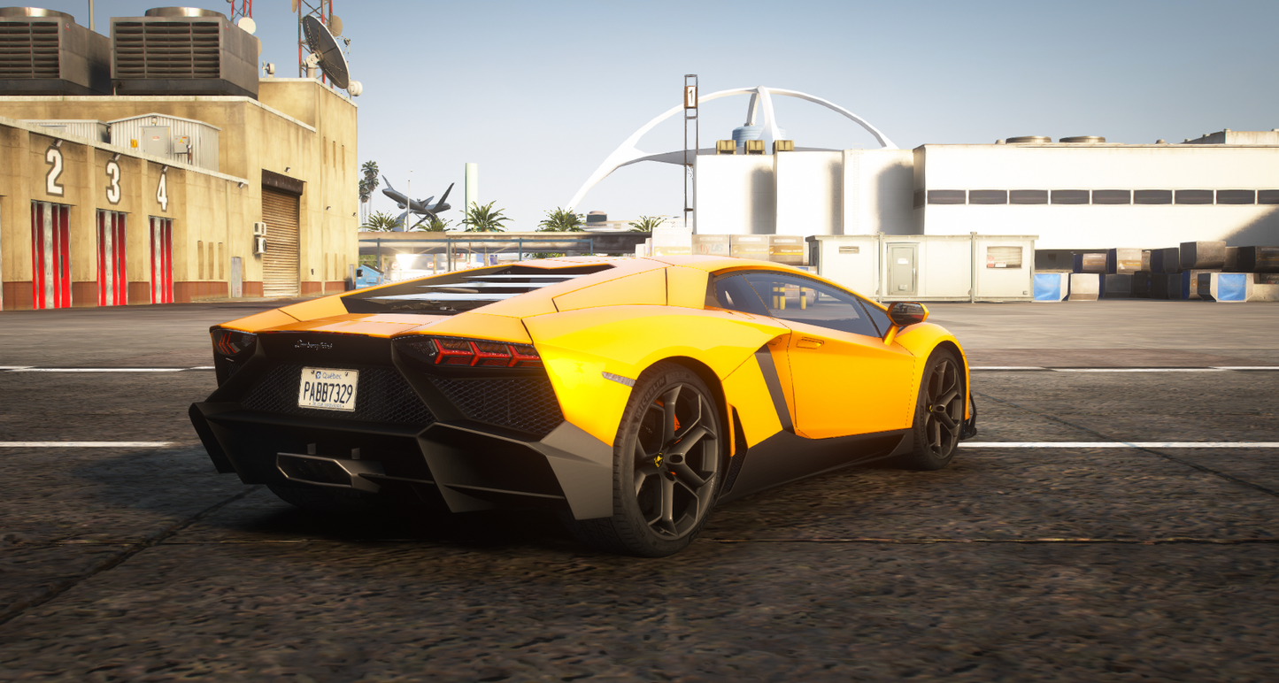Lamborghini Aventador LP700-4 2012 - GTA 5 & FiveM Car Mod | 170+ Tuning parts