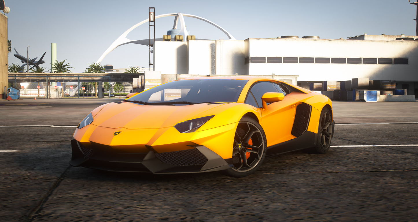 Lamborghini Aventador LP700-4 2012 - GTA 5 & FiveM Car Mod | 170+ Tuning parts