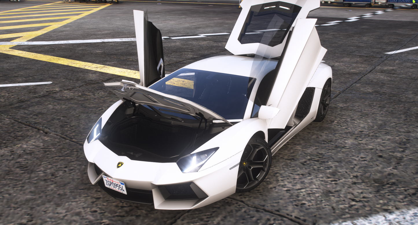 Lamborghini Aventador LP700-4 2012 - GTA 5 & FiveM Car Mod | 170+ Tuning parts