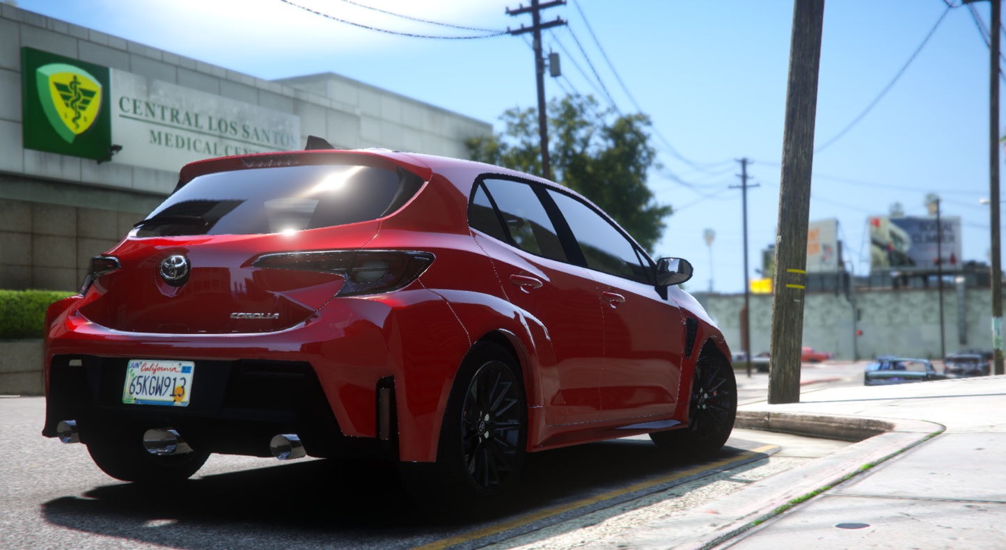 Toyota Corolla GR 2023 [Add-On / Tuning / Debadged / FiveM / Replace]