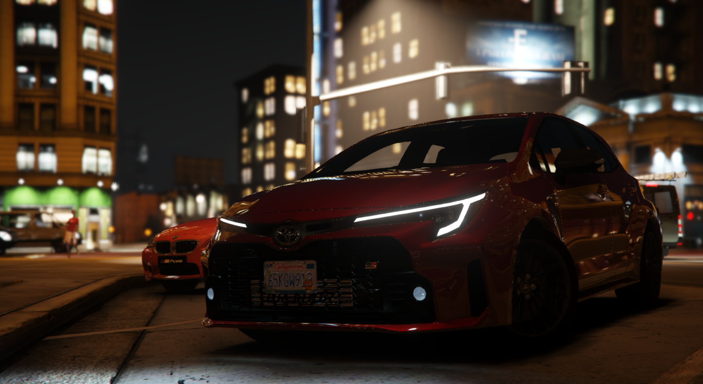 Toyota Corolla GR 2023 [Add-On / Tuning / Debadged / FiveM / Replace]