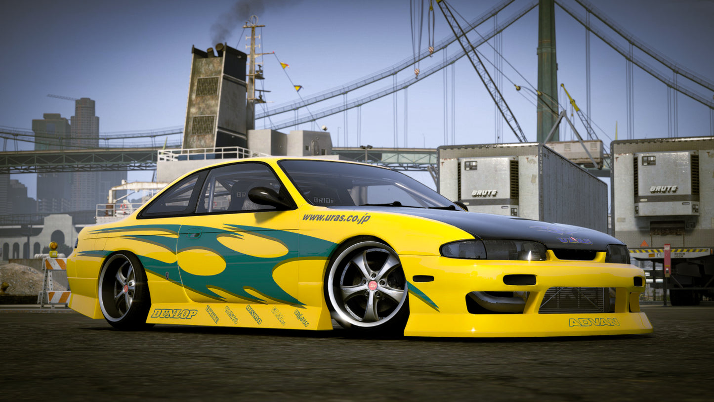 Nissan Silvia S14 Kouki + Zenki [280+ Tuning / Liveries / Add-On / Debadged / FiveM / LODS / Replace]