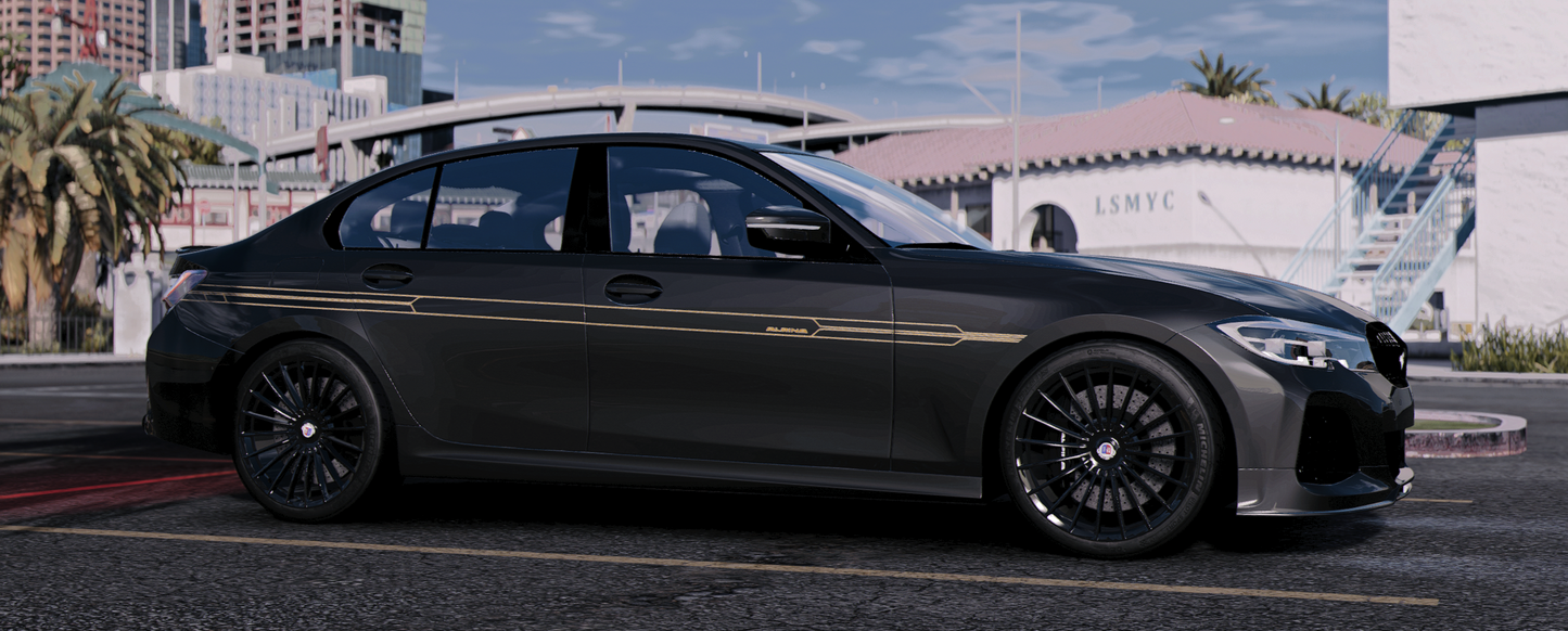 BMW Alpina D3S 2020 [Add-On / Tuning / Liveries / Debadged / FiveM / Replace]