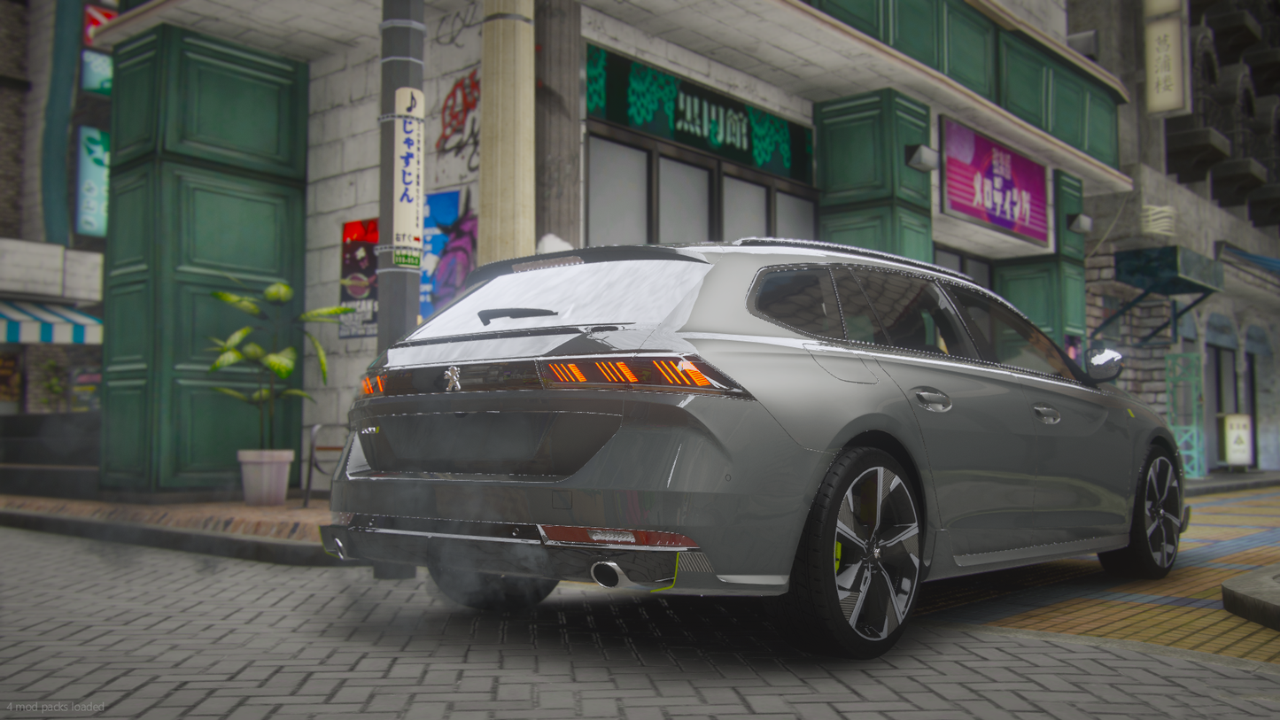 Peugeot 508 SW PSE 2022 [Add-On / Tuning / LODS / Debadged / FiveM / Replace]