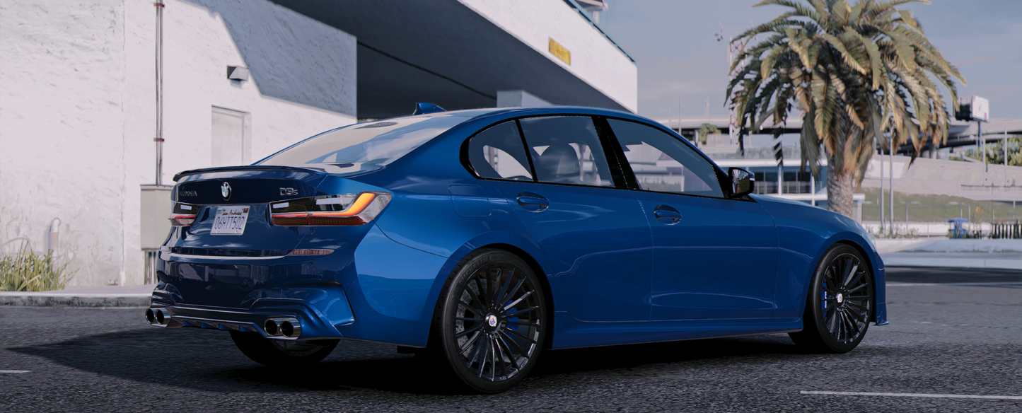 BMW Alpina D3S 2020 [Add-On / Tuning / Liveries / Debadged / FiveM / Replace]