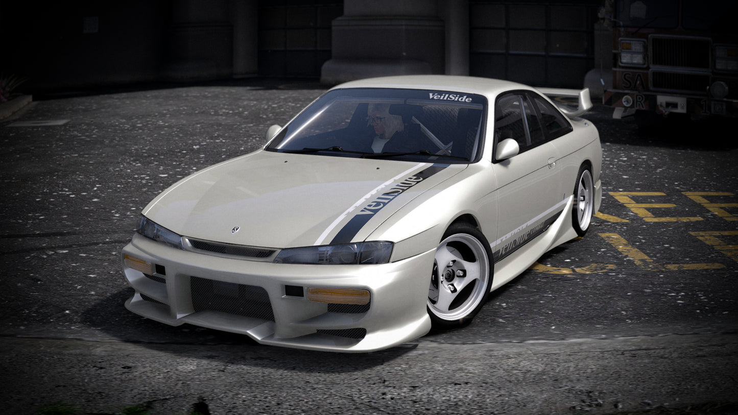 Nissan Silvia S14 Kouki + Zenki [280+ Tuning / Liveries / Add-On / Debadged / FiveM / LODS / Replace]