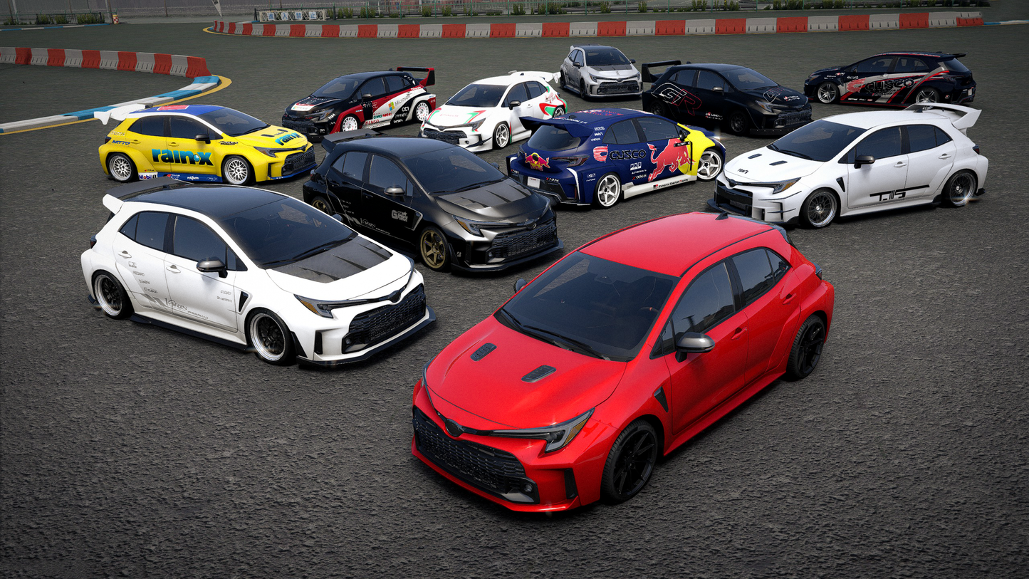 Toyota Corolla GR 2024 [60+ Tuning / Liveries / Add-On / Debadged / FiveM / LODS / Replace]