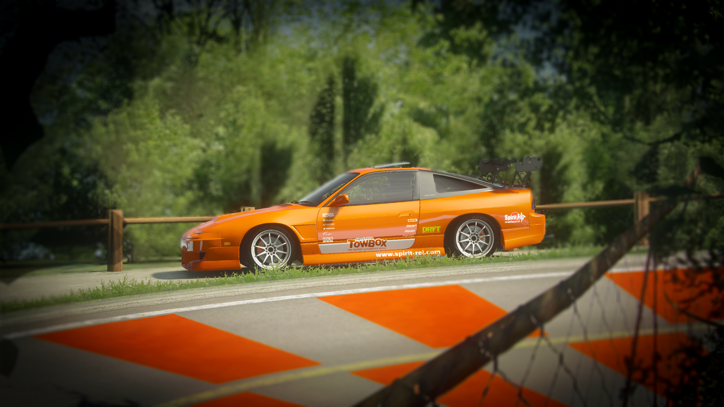 Nissan 180sx S13 [280+ Tuning / Animated Sunroof / Liveries / Add-On / LODS / Debadged / FiveM / Replace]