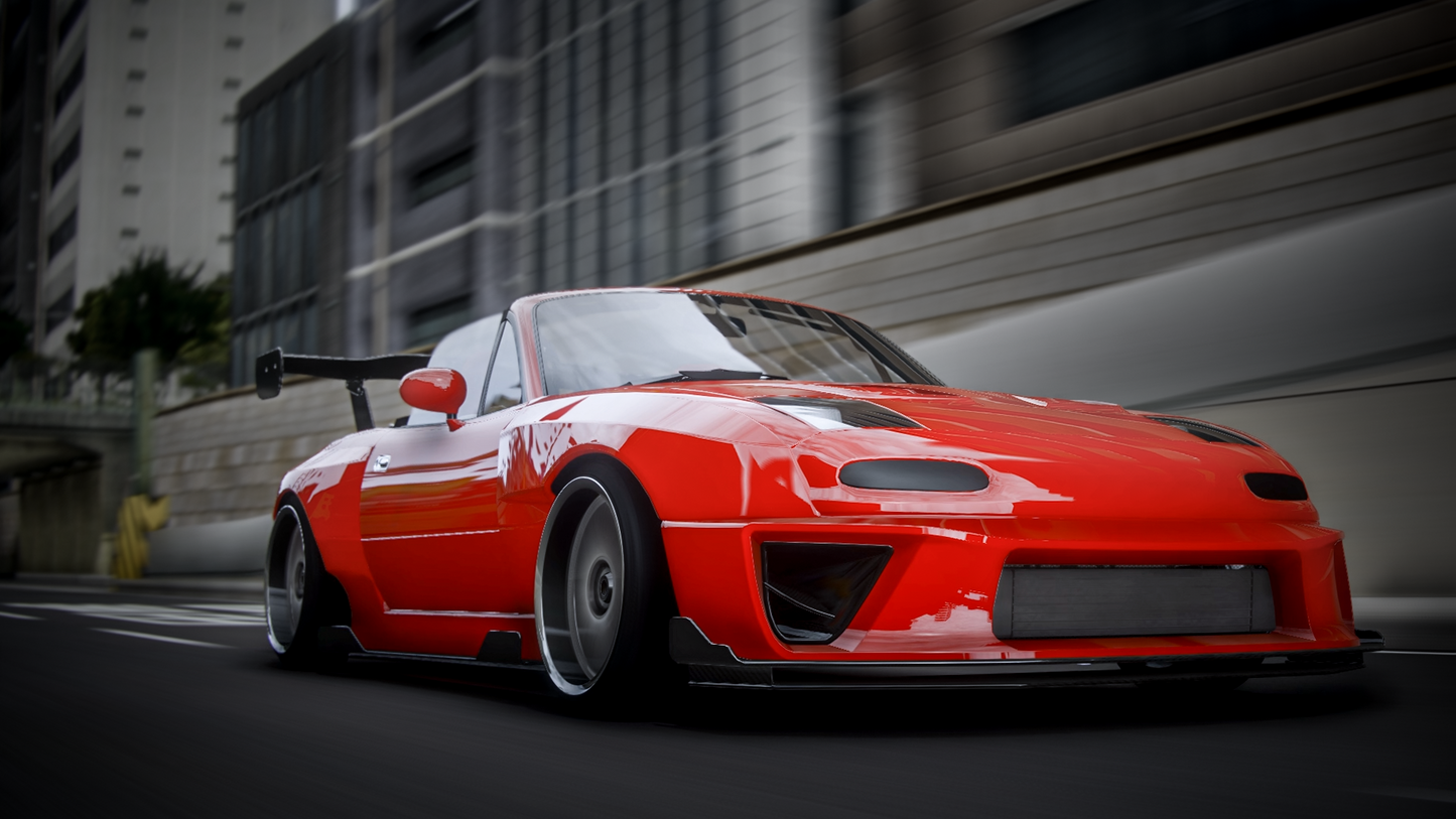 Mazda MX-5 Miata NA 1990 [200+ Tuning / Animated Roof / Liveries / Add-On / LODS / Debadged / FiveM / Replace]