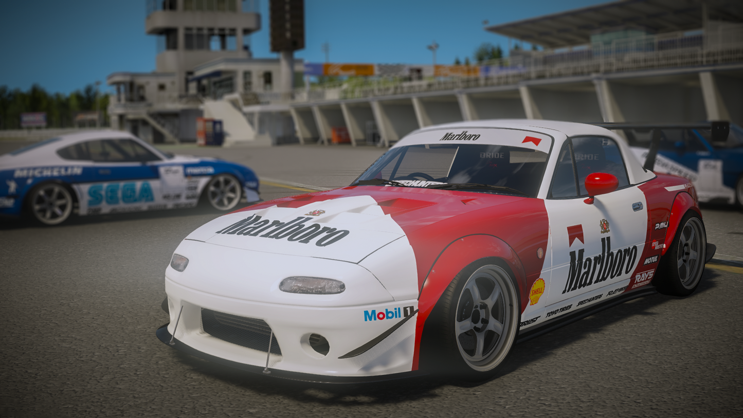 Mazda MX-5 Miata NA 1990 [200+ Tuning / Animated Roof / Liveries / Add-On / LODS / Debadged / FiveM / Replace]