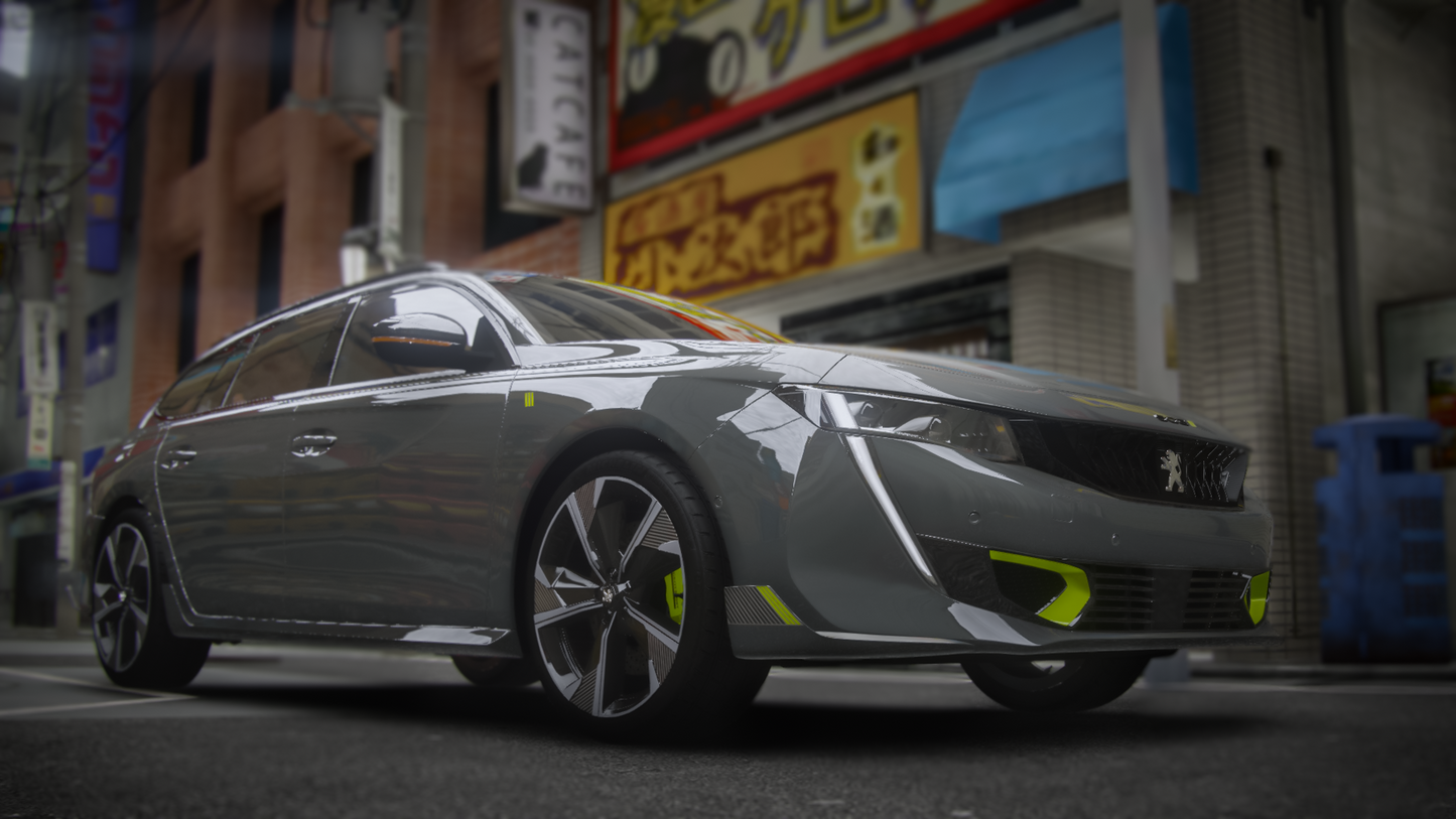 Peugeot 508 SW PSE 2022 [Add-On / Tuning / LODS / Debadged / FiveM / Replace]