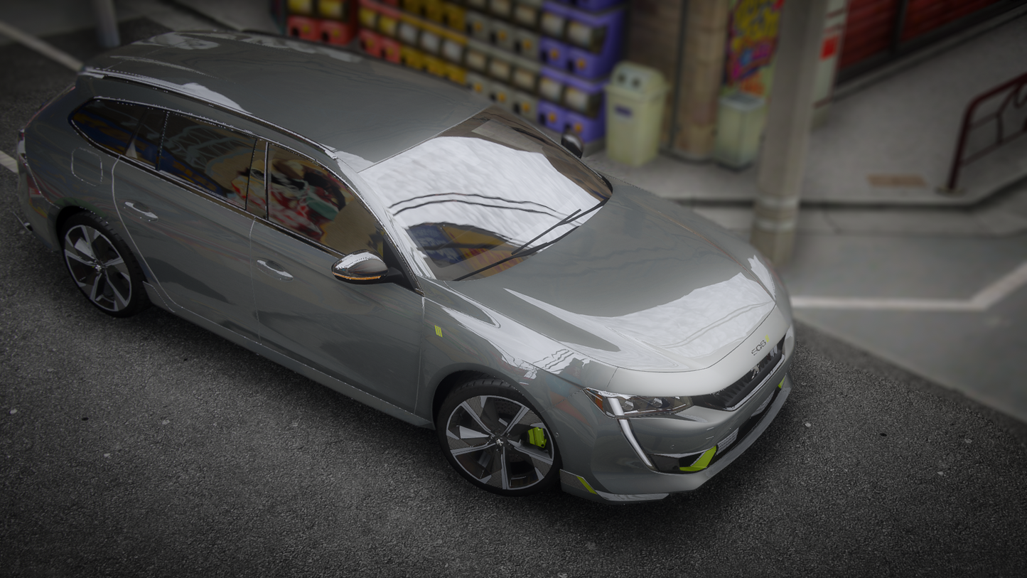 Peugeot 508 SW PSE 2022 [Add-On / Tuning / LODS / Debadged / FiveM / Replace]