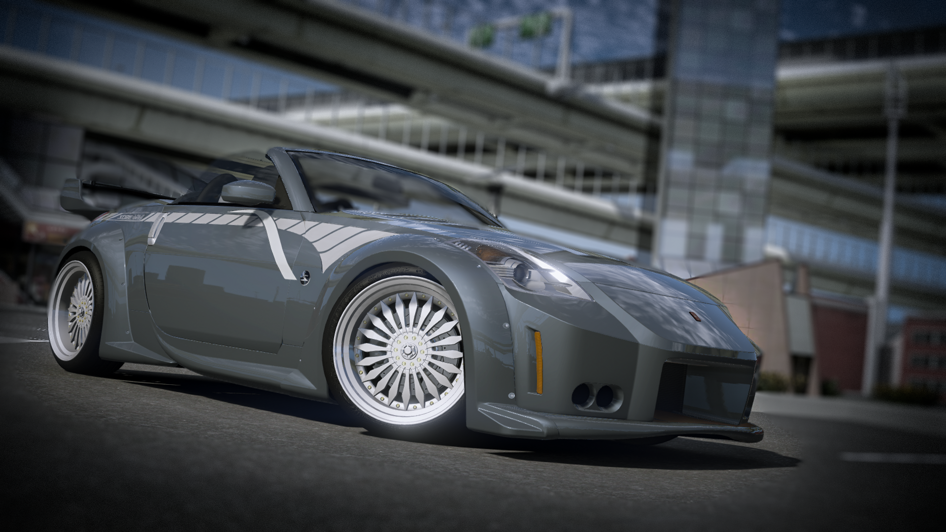 Nissan 350z Convertible 2006 [Animated Roof / 220+ Tuning / Liveries / Add-On / LODS / Debadged / FiveM / Replace]