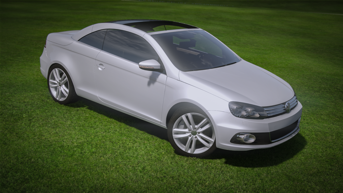 Volkswagen EOS 2011 [Add-On / Tuning / Animated Roof / LODS / Debadged / FiveM / Replace]